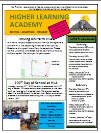 HLAs January 2020 Newsletter